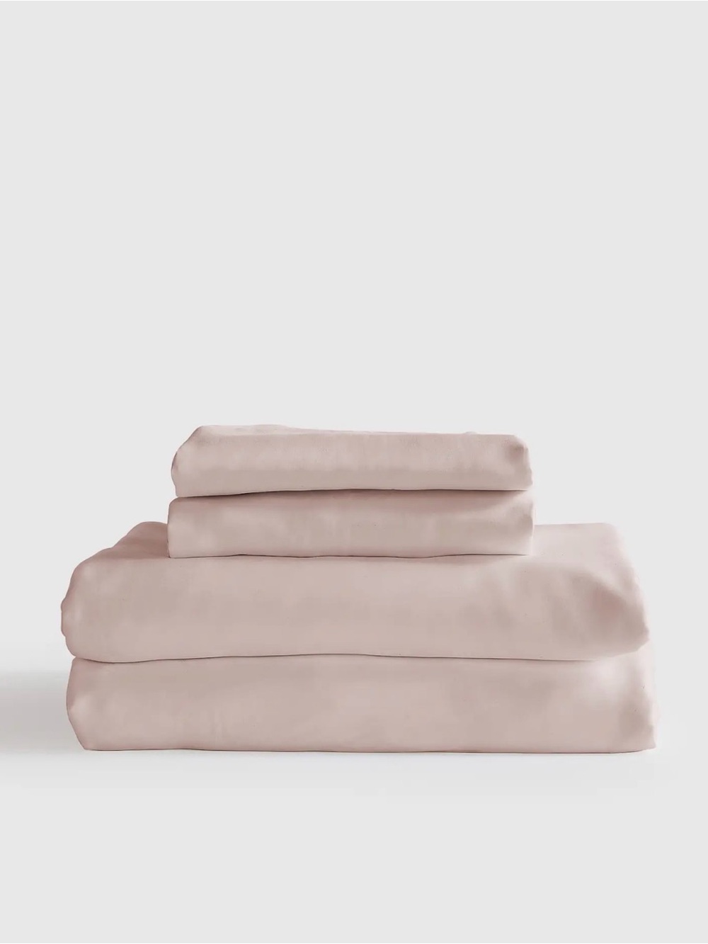 NWOT Organic Bamboo Soft Blush Twin XL Sheet Set - Retail $100